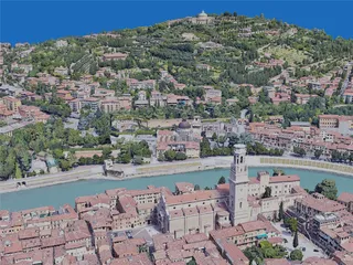 Verona City, Italy (2019) 3D Model preview