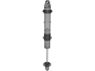 Fox 3.0 Factory Series Shock 3D Model preview