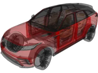 Range Rover Velar HSE Dynamic 3D Model preview