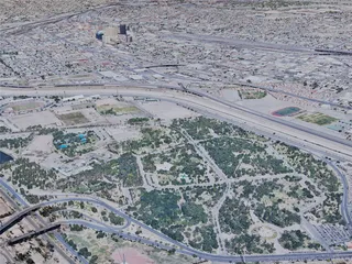 El Paso City, TX, USA (2019) 3D Model preview