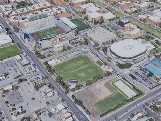 Tucson City, AZ, USA (2019) 3D Model preview