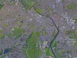 York City, UK (2020) 3D Model preview