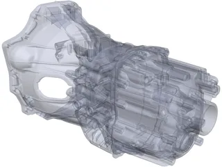 ZF Truck Transmission 3D Model preview