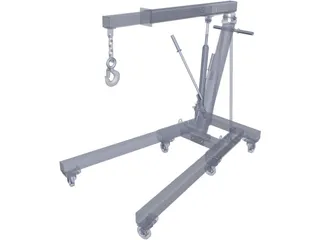 Winch 3D Model preview