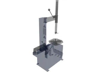 Tire Changer 3D Model preview