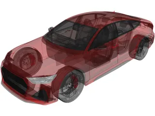 Audi RS7 Sportback (2020) 3D Model preview