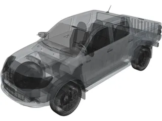 Toyota Hilux (2012) 3D Model preview