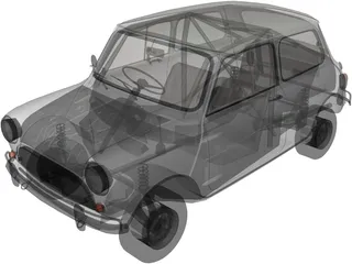 Austin Mini Cooper S (1965) 3D Model preview