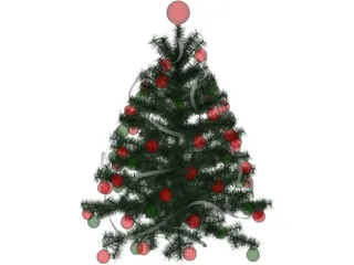 Christmas Tree 3D Model preview