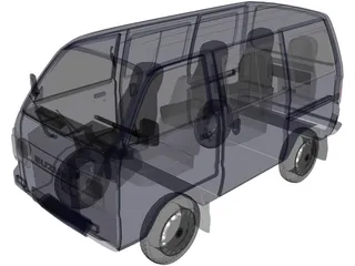 Suzuki Super Carry 3D Model preview