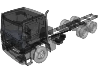Mercedes-Benz Actros 3341 3D Model preview