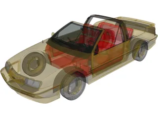Chevrolet Beretta (1990) 3D Model preview