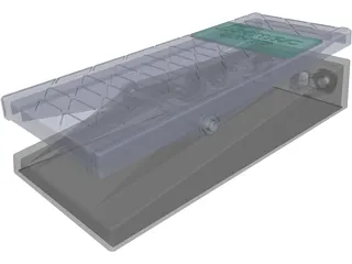 Ibanez WH10 Wah-Wah 3D Model preview
