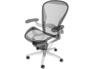 Herman Miller Aeron 3D Model preview