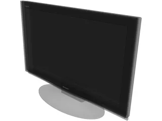 LCD Sharp Aquos 3D Model preview