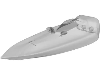 Boat 3D Model preview