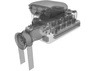 Blower 3D Model preview