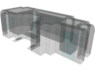 Office Building 3D Model preview