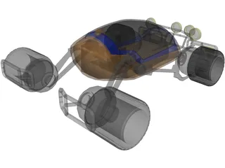 Buggy 3D Model preview