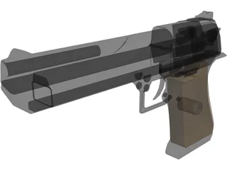 Desert Eagle 3D Model preview