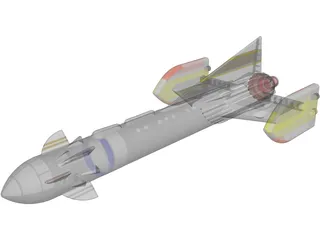 Fireball XL5 3D Model preview