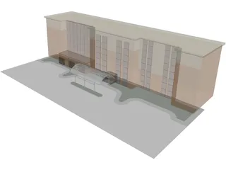 Building Canopy 3D Model preview