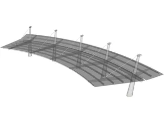 Building Canopy 3D Model preview