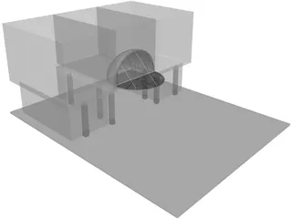 Building Canopy 3D Model preview