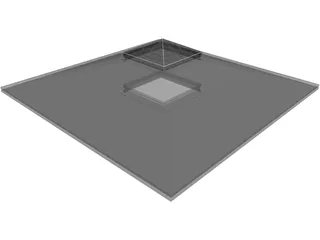 Building Pyramid 3D Model preview
