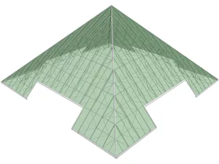 Building Pyramid 3D Model preview