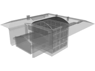 Building Vault 3D Model preview