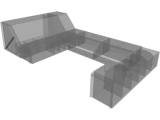 Case Wall 3D Model preview