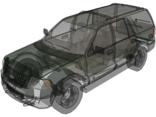 Ford Expedition 3D Model preview