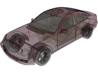 Mercedes-Benz E-class 3D Model preview