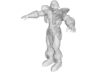 Terrax 3D Model preview