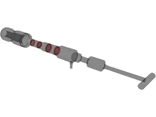 Hot Stab 3D Model preview