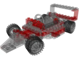 Toy Car 3D Model preview