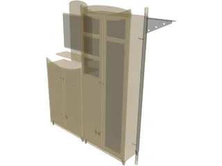 Wardrob 3D Model preview
