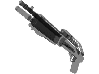 SPAS 12 3D Model preview