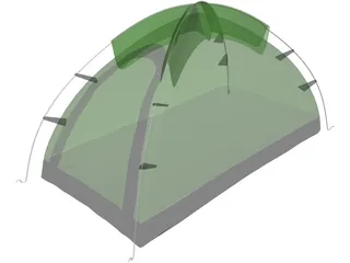 Tent 3D Model preview