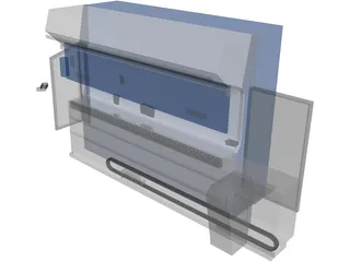 Folding Machine 3D Model preview