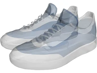 Mens shoes 3D Model preview