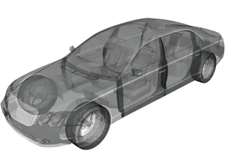 Maybach 62 3D Model preview