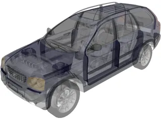 Volvo XC90 3D Model preview