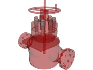 Valve 3D Model preview
