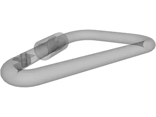 Safety Hook 3D Model preview