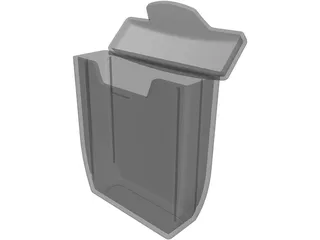 Dental Floss Case 3D Model preview