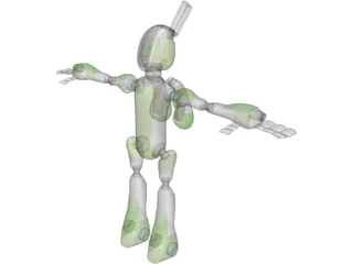 Kyo Robot 3D Model preview