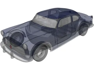 Hudson Hornet (1950) 3D Model preview
