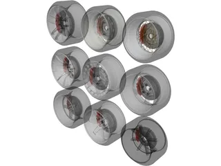 Rim Collection 3D Model preview